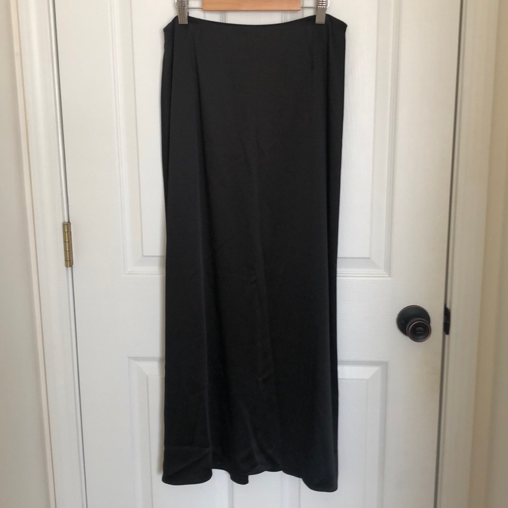 Ann Taylor long black skirt